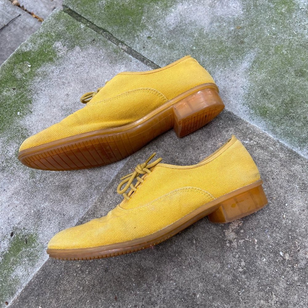 Camper Color Block Oxfords Loafers with clear sole 39